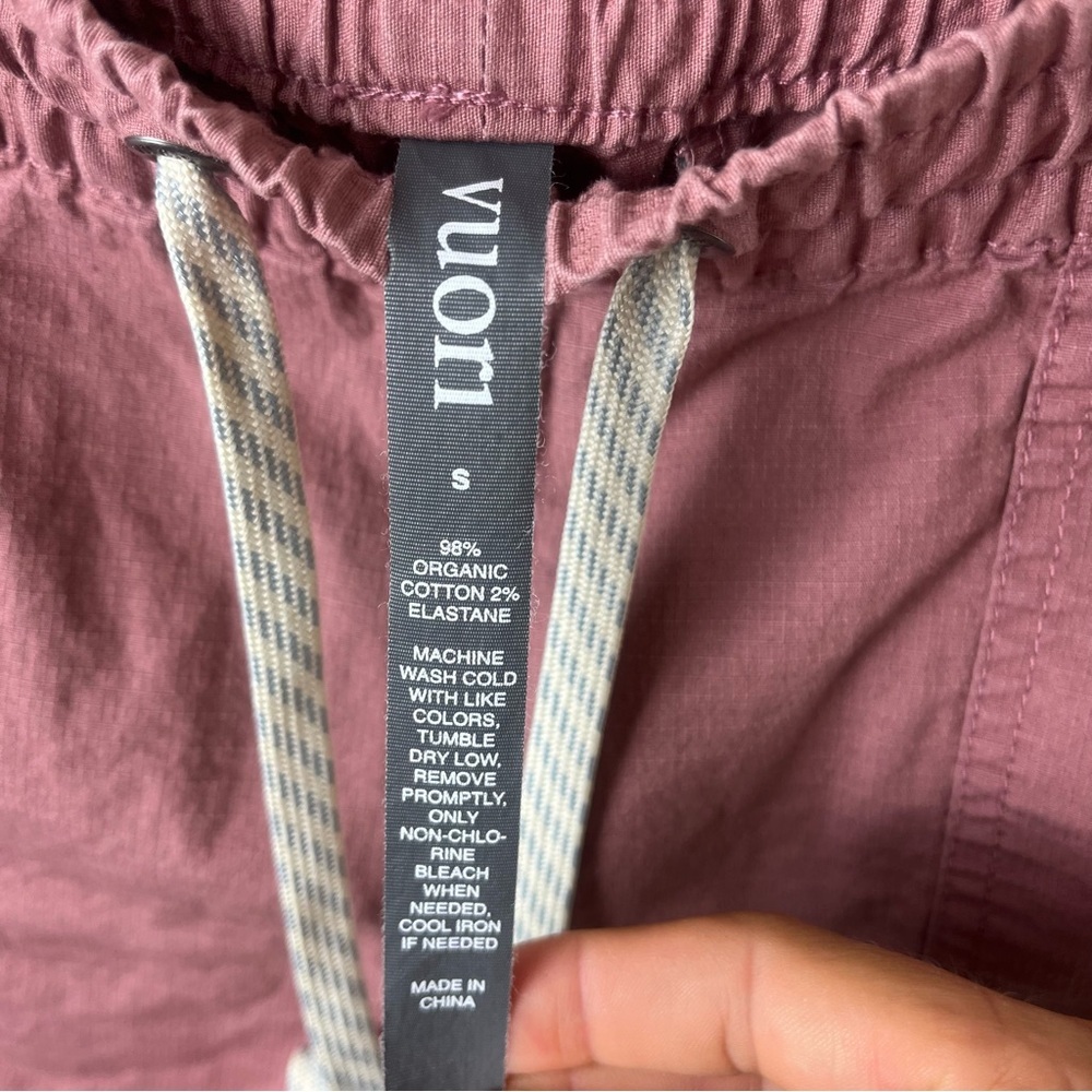 VUORI Vintage Ripstop Shorts Mauve size Small - Picture 4 of 5